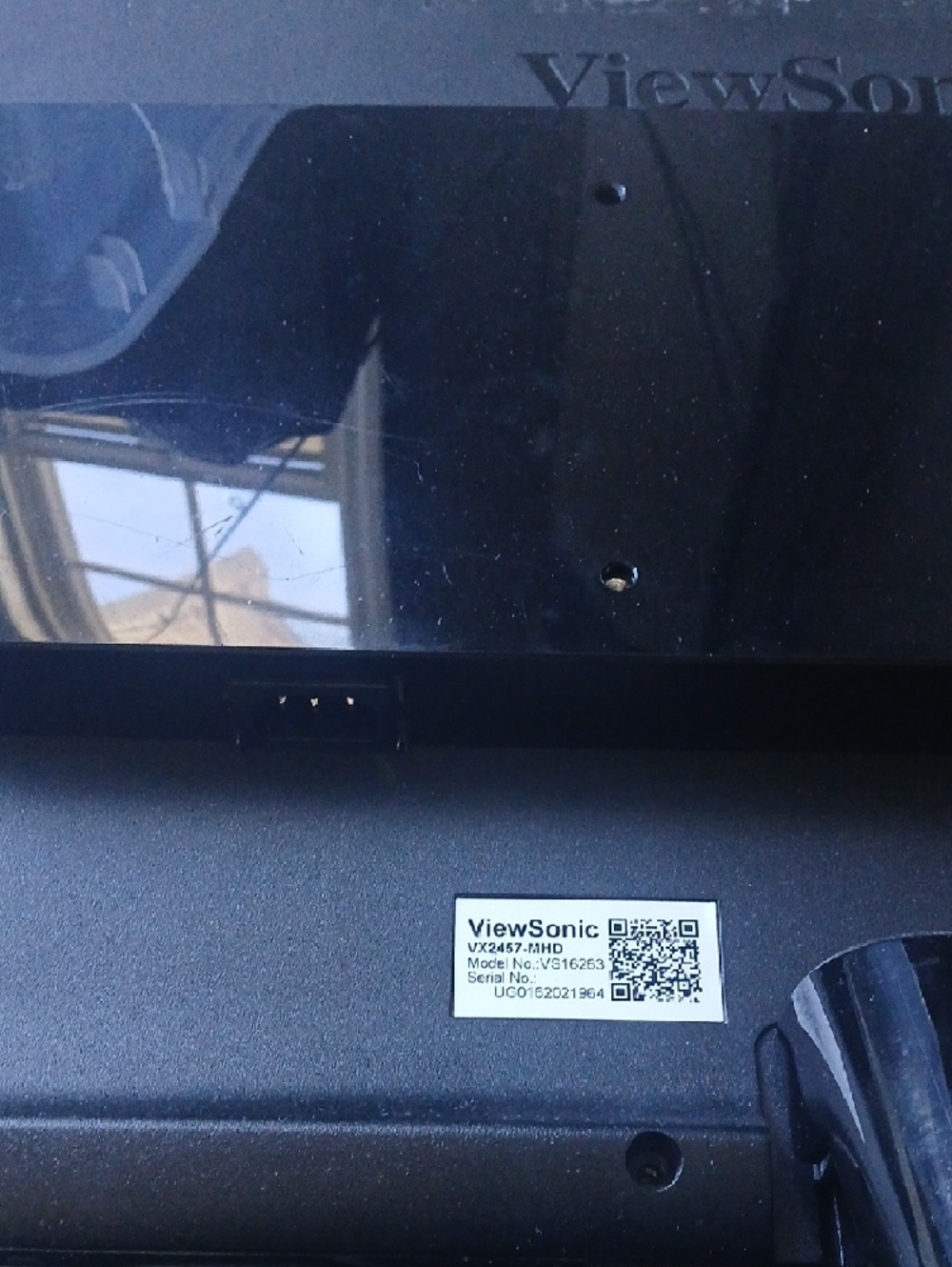 ViewSonic Black Computer Monitor - Picture 4 of 5